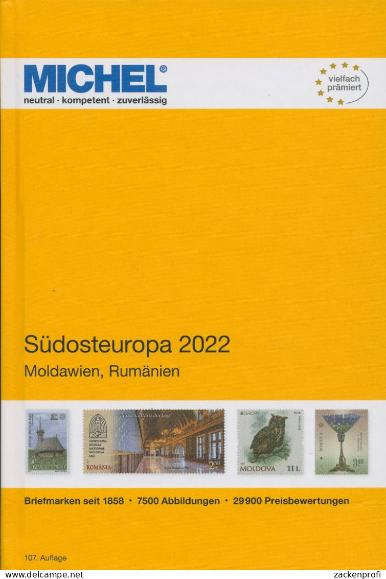 MICHEL Südosteuropa 2022 Katalog Band 8, 107. Aufl., Gebraucht (Z2887) - Altri & Non Classificati