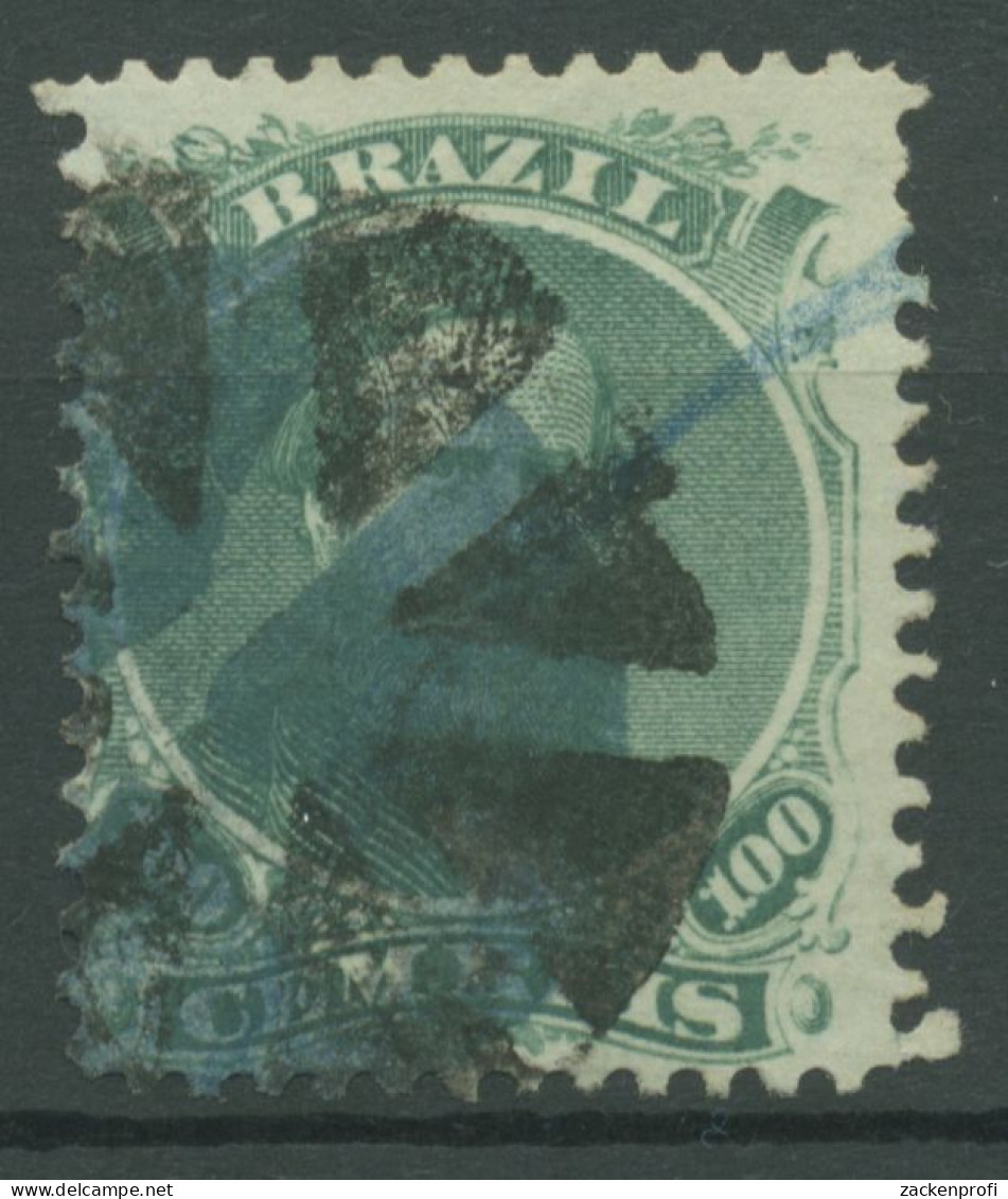 Brasilien 1866 Kaiser Pedro II. 27 Gestempelt - Used Stamps
