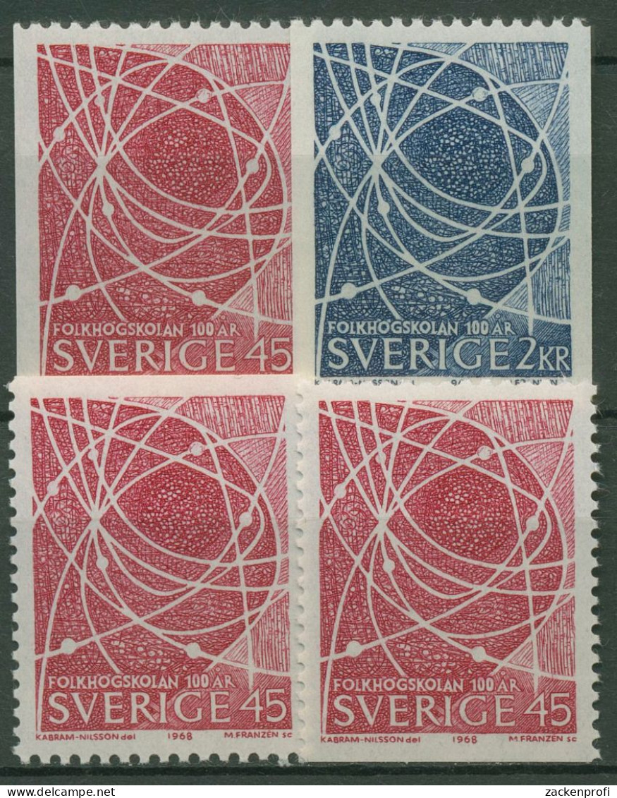 Schweden 1968 Volkshochschulen 614/15 Postfrisch - Ongebruikt