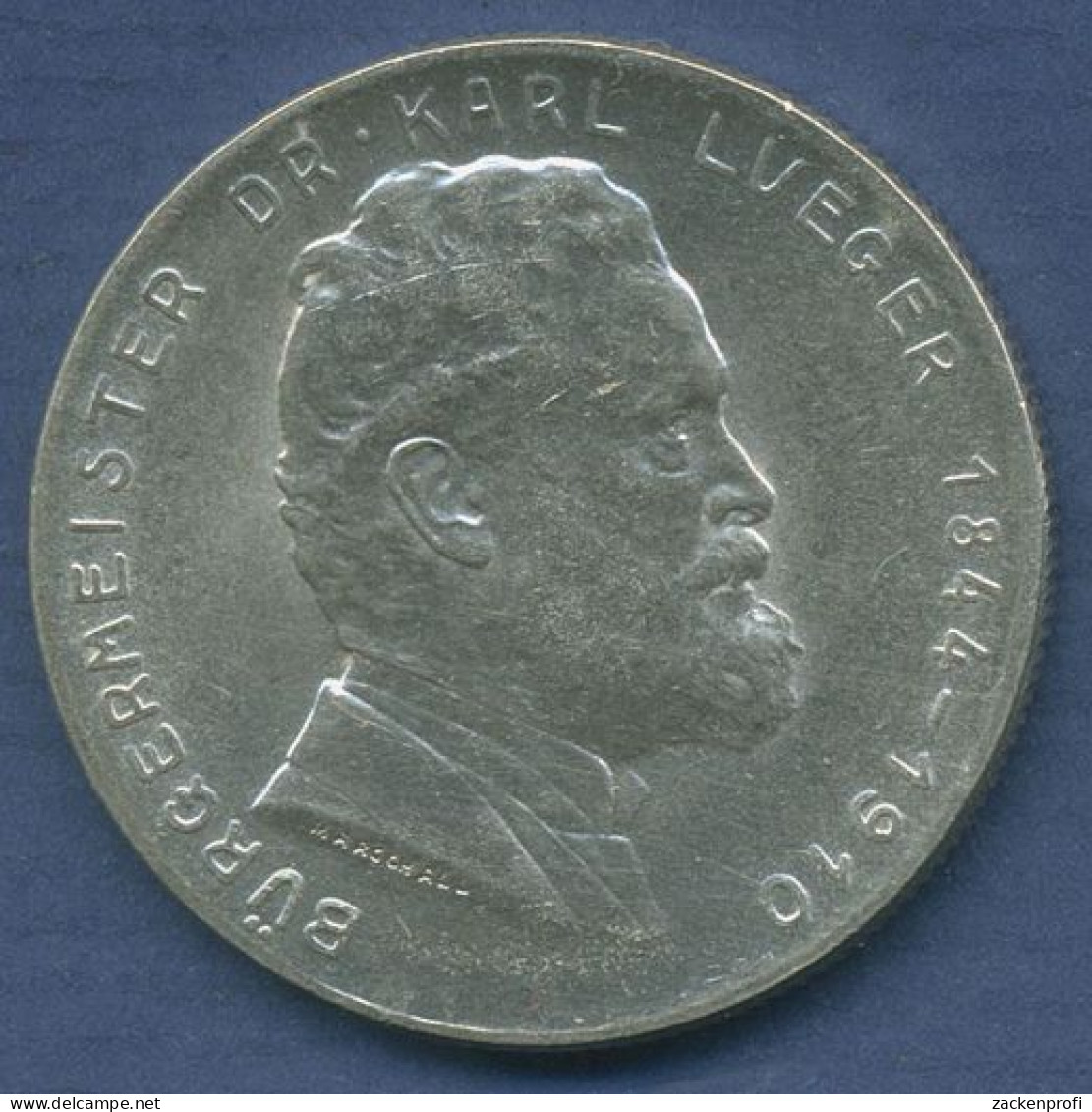 Österreich 2 Schilling 1935, Dr. Karl Lueger, J 442 Vz/st (m6387) - Oesterreich