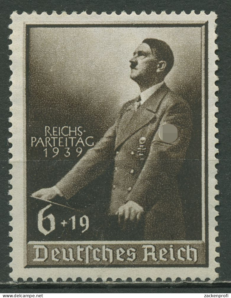 Deutsches Reich 1939 Reichsparteitag Nürnberg 701 Postfrisch - Nuovi