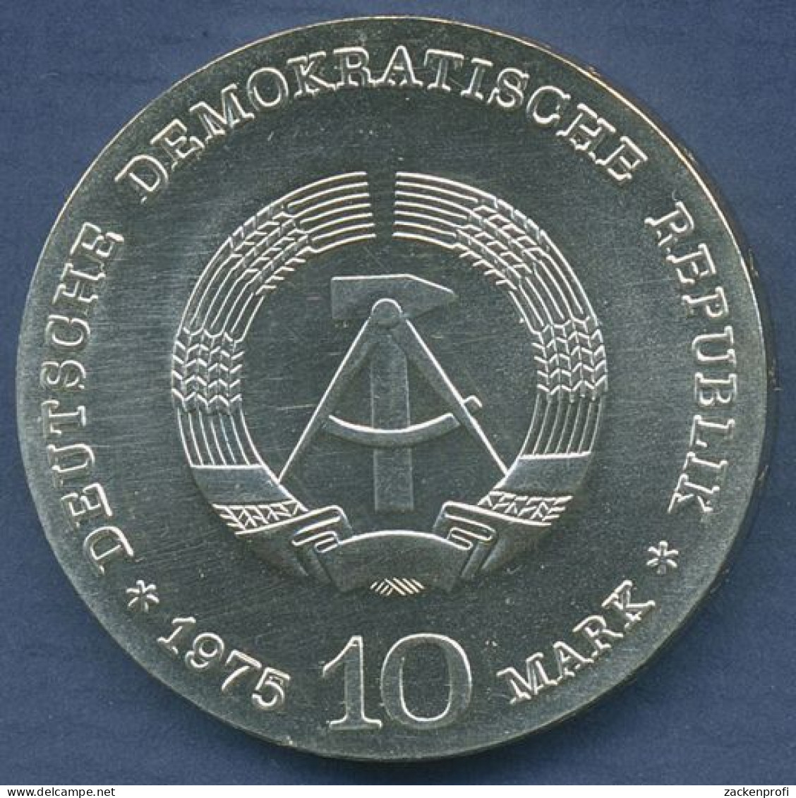 DDR 10 Mark 1975 Albert Schweitzer, J 1554 Vz/st (m6455) - Andere & Zonder Classificatie