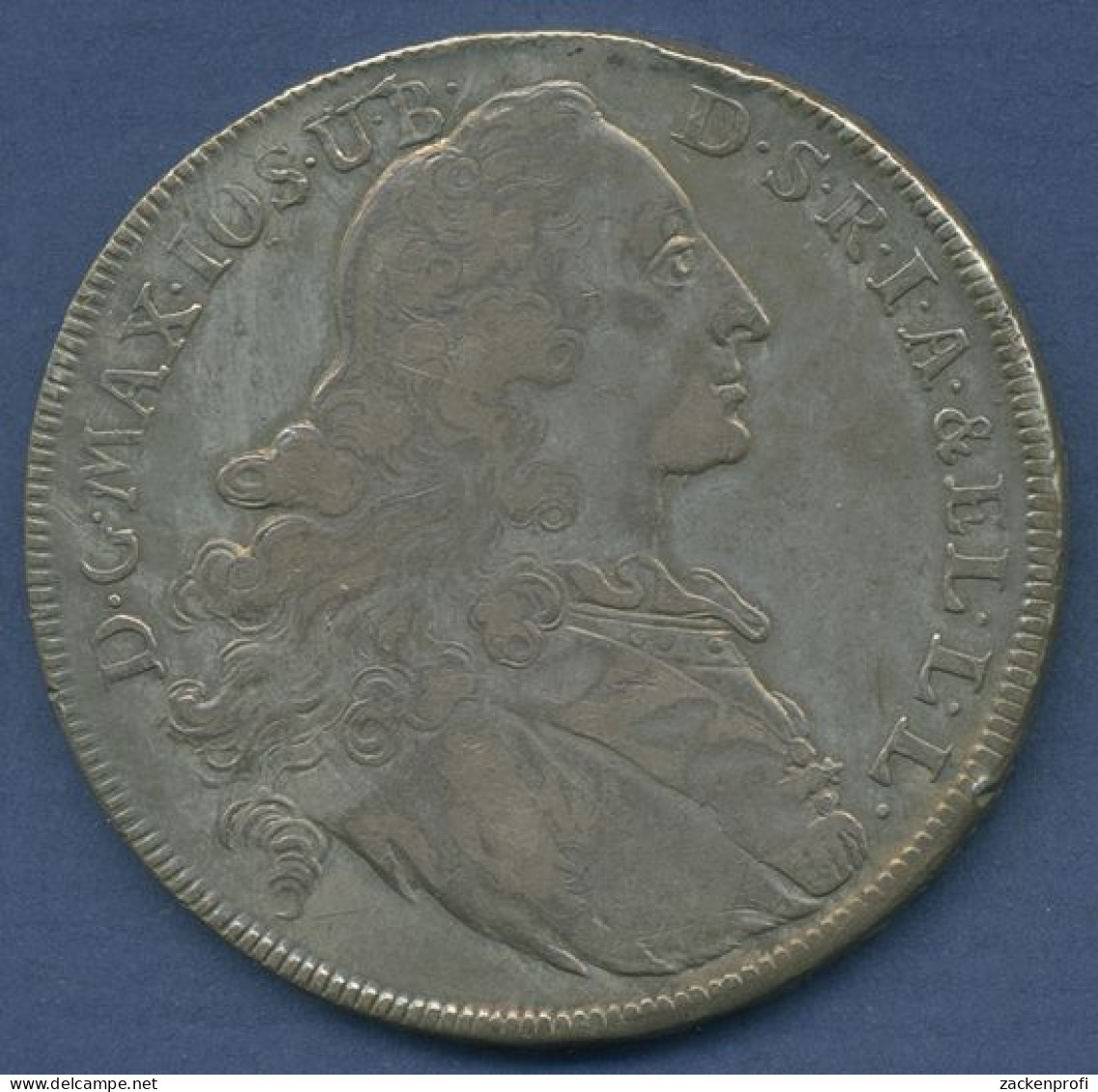Bayern Madonnentaler 1770 Maximilian III. Joseph, Ss (m6452) - Taler En Doppeltaler