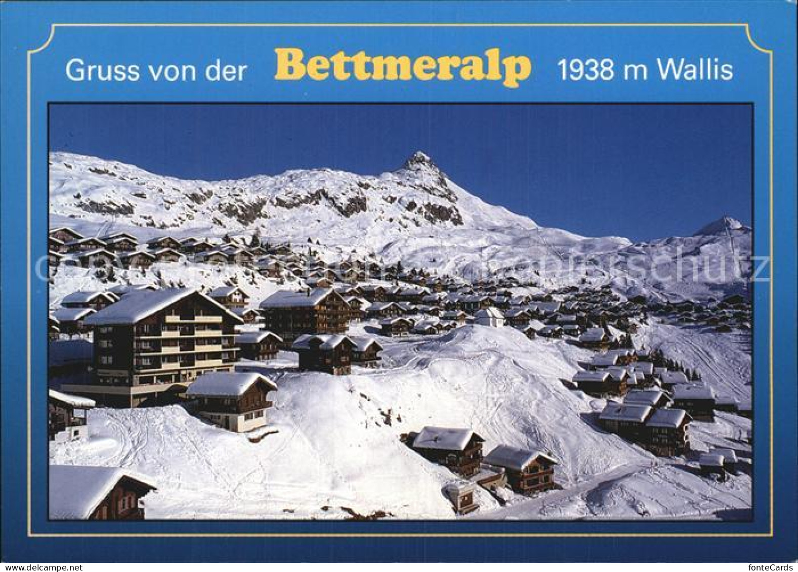 12500517 Bettmeralp VS Bettmerhorn Wurzenbord Bettmeralp - Sonstige & Ohne Zuordnung