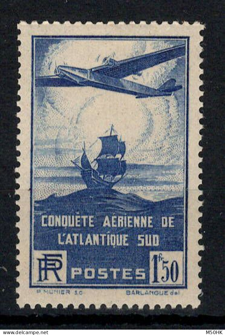 YV 320 N* MH , Atlantique Sud Cote 20 Euros - Unused Stamps