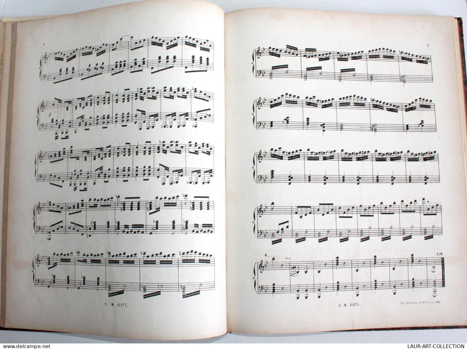 RARE 20 PARTITION PIANO EN 1 VOLUME! SULTAN POLKA, FLUTE ENCHANTE, LA BOHEMIENNE / ANCIEN LIVRE XXe SIECLE (1803.257) - Instruments à Clavier