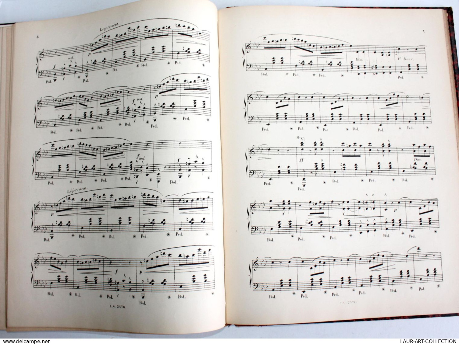 RARE 20 PARTITION PIANO EN 1 VOLUME! SULTAN POLKA, FLUTE ENCHANTE, LA BOHEMIENNE / ANCIEN LIVRE XXe SIECLE (1803.257)