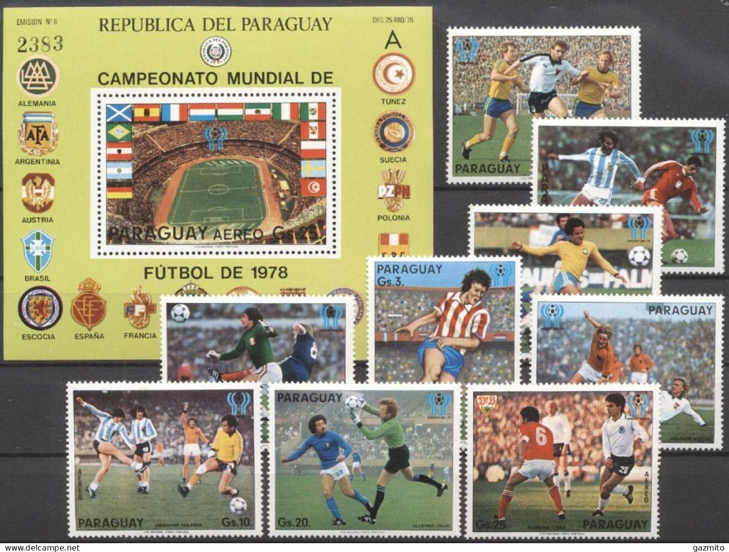 Paraguay 1979, Football World Cup, 9val.+BF - Paraguay