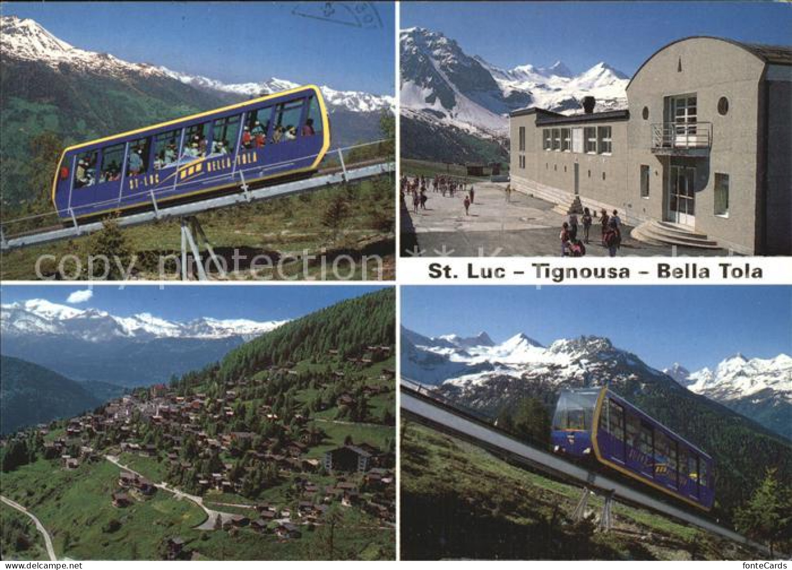 12478527 St Luc Funiculaire Tignousa Bella Tola Val D Anniviers St Luc - Sonstige & Ohne Zuordnung