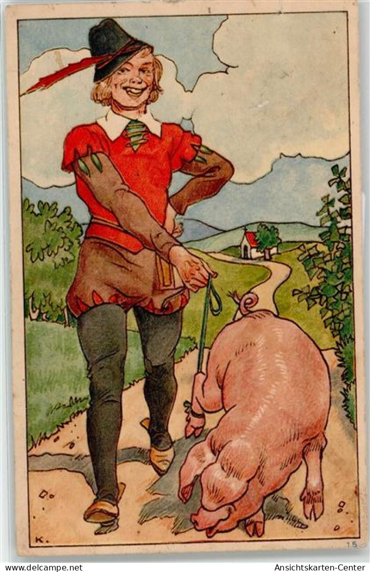 52024309 - Hans Im Glueck Schwein - Contes, Fables & Légendes