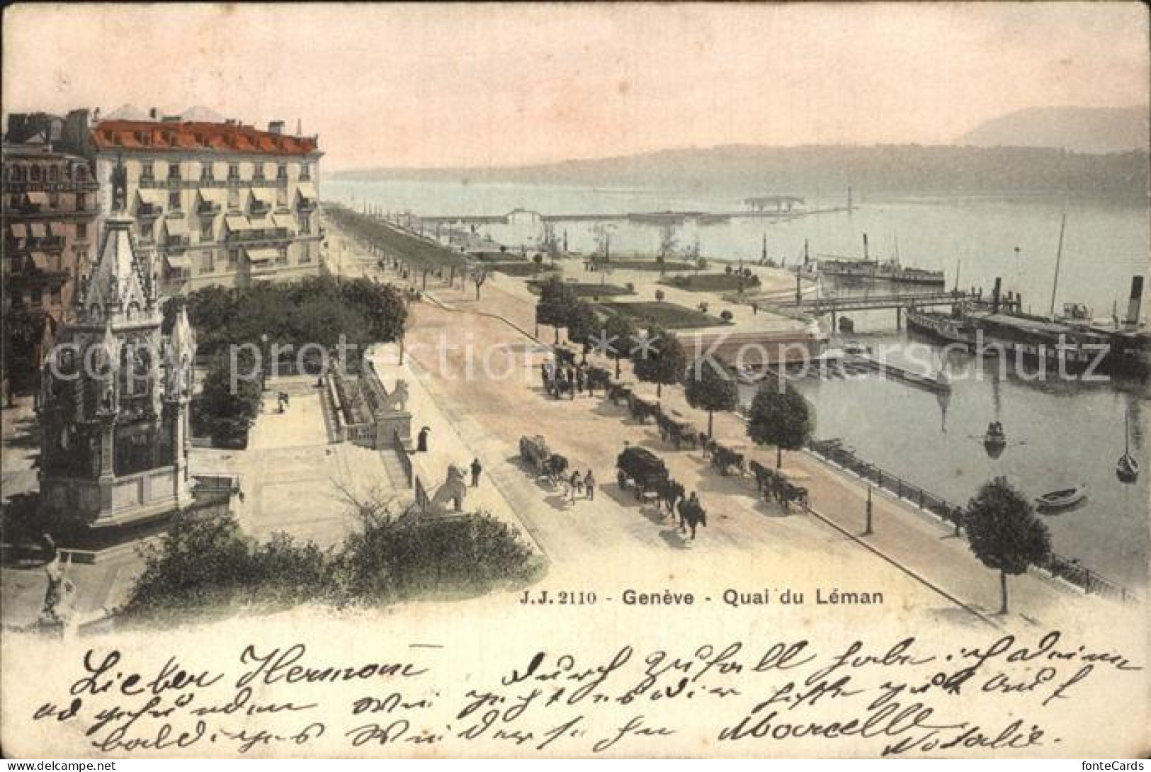 12475397 Geneve GE Quai Du Leman Geneve - Andere & Zonder Classificatie