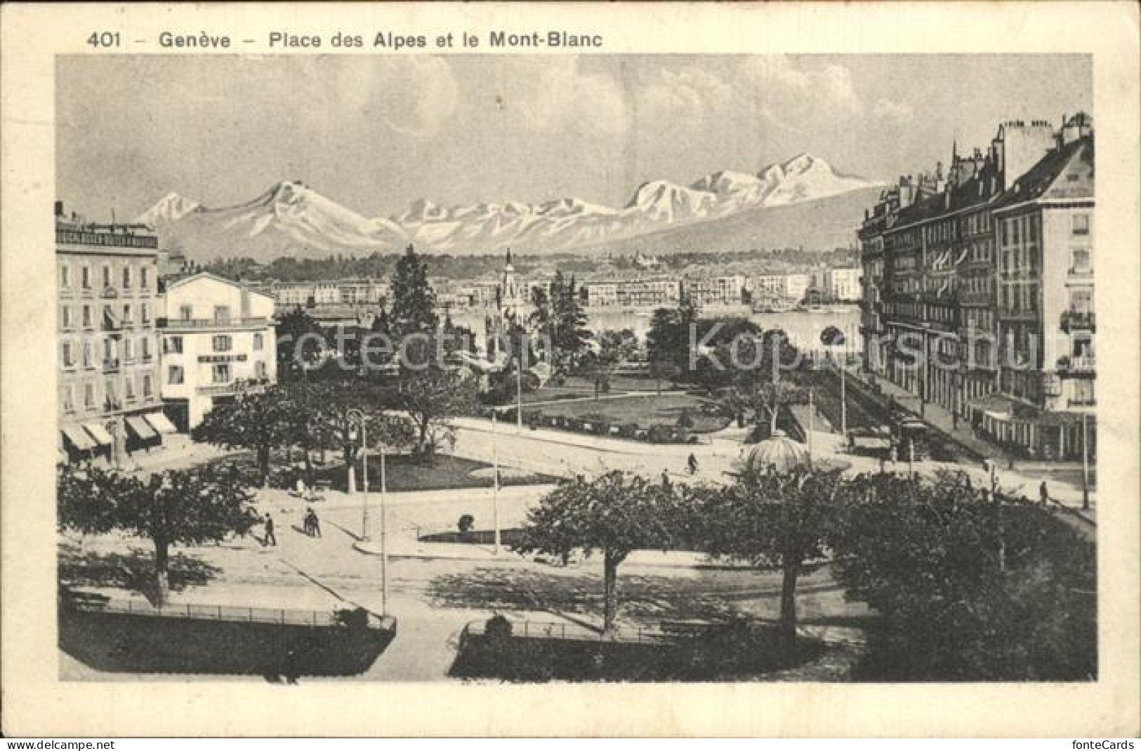 12475357 Geneve GE Place Des Alpes Le Mont Blanc Geneve - Autres & Non Classés