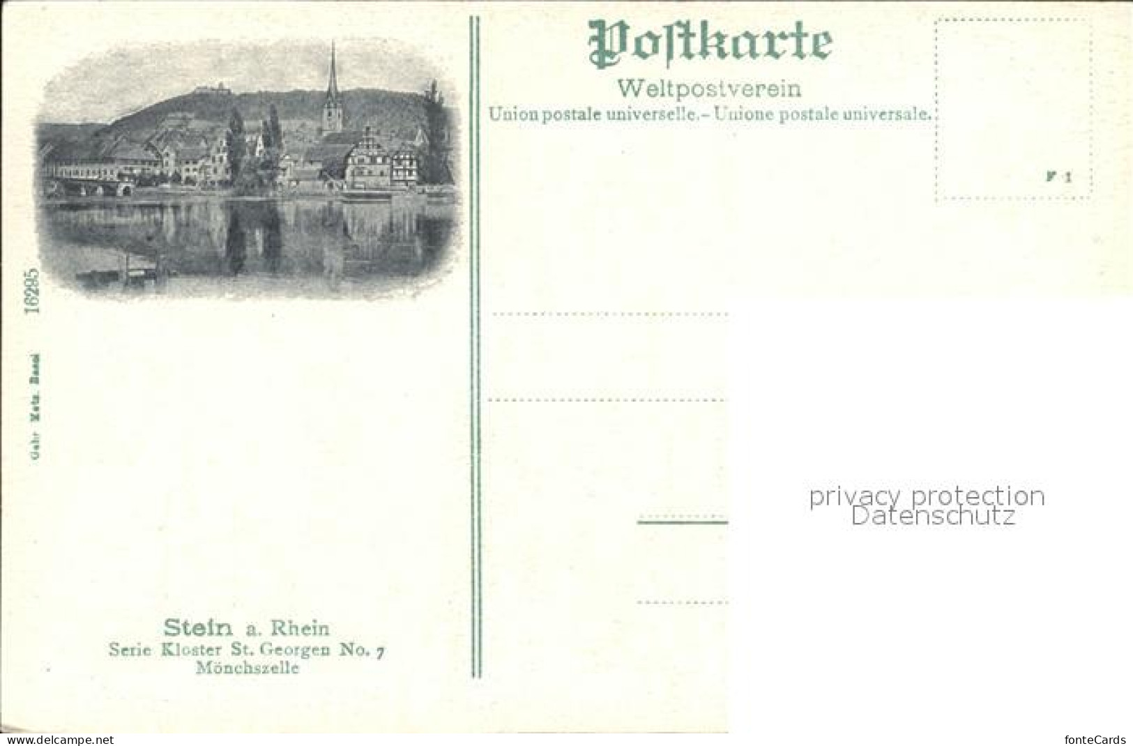 12475307 Stein Rhein Kloster Sankt Georgen Moenchszelle Stein Am Rhein - Sonstige & Ohne Zuordnung