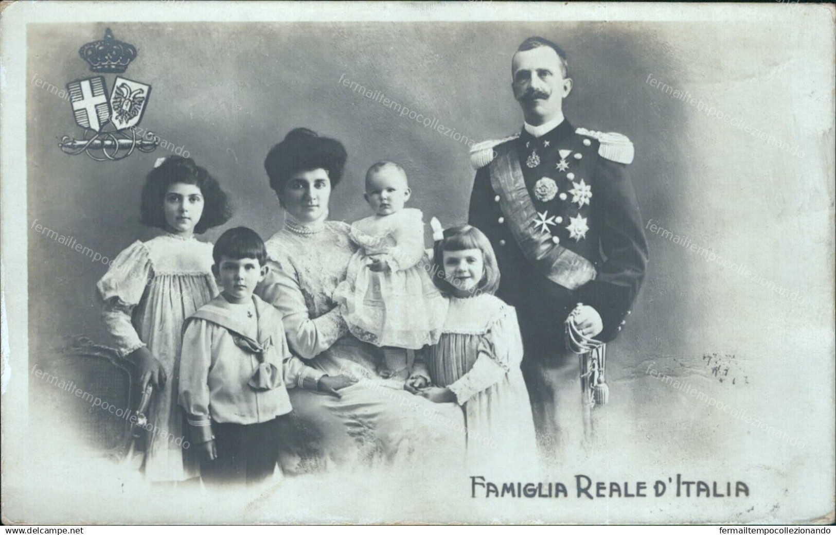 Cs565 Cartolina  Personaggi Famosi Famiglia Reale D'italia - Künstler