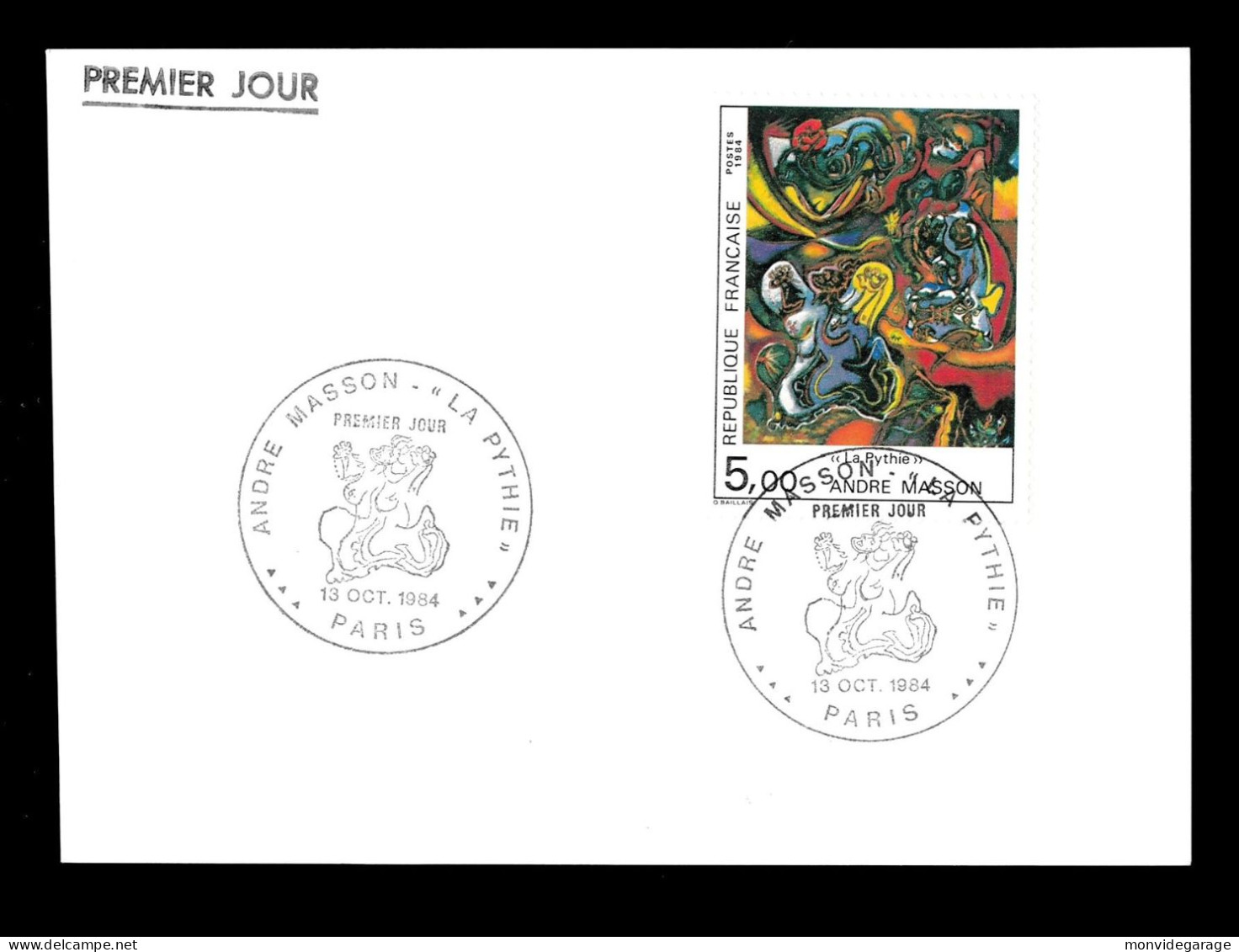 Lot de 38 Premier jour - Année 1984 - Bristol 1984