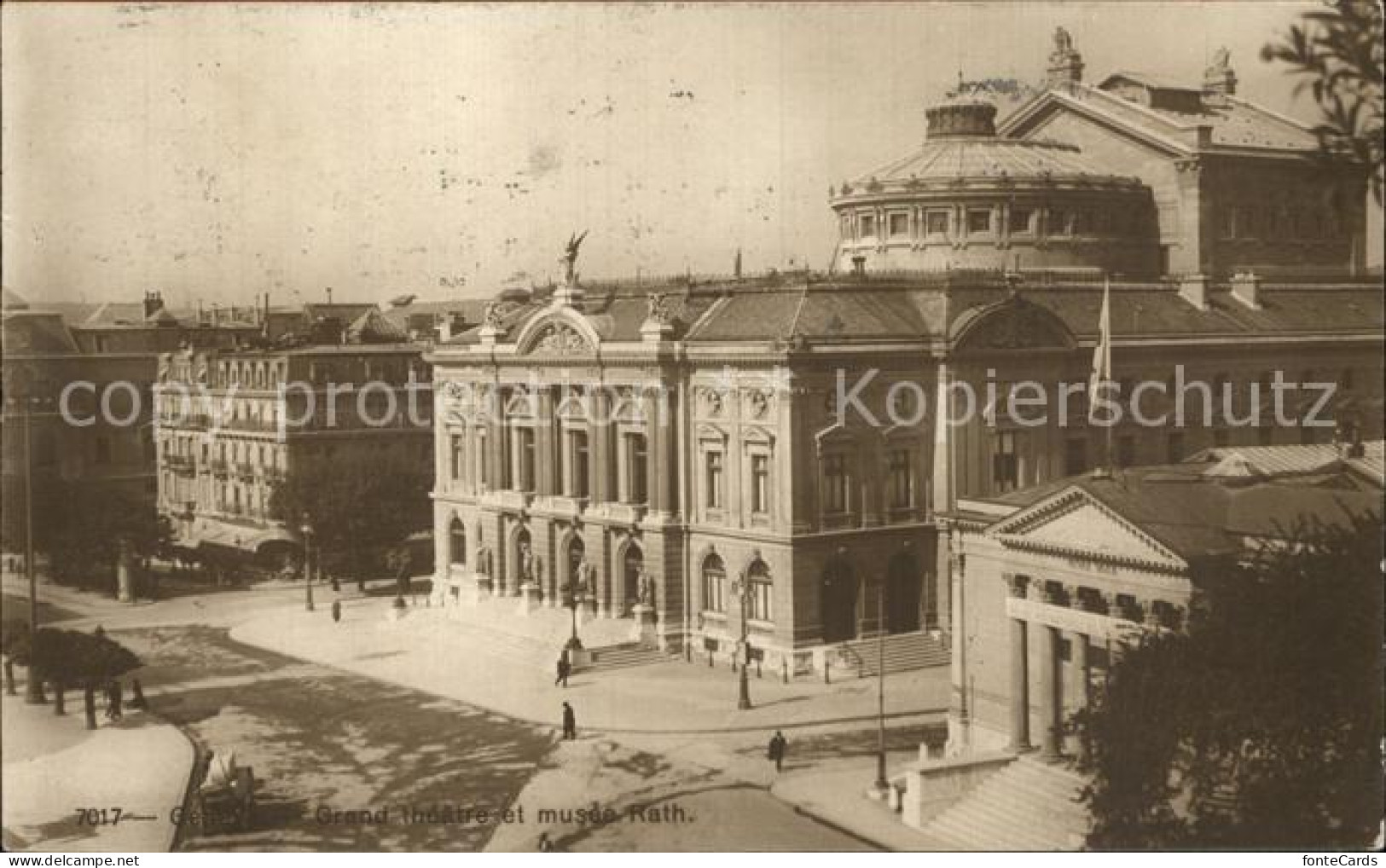 12473107 Geneve GE Grand Theatre Et Musee Rath. Geneve - Andere & Zonder Classificatie