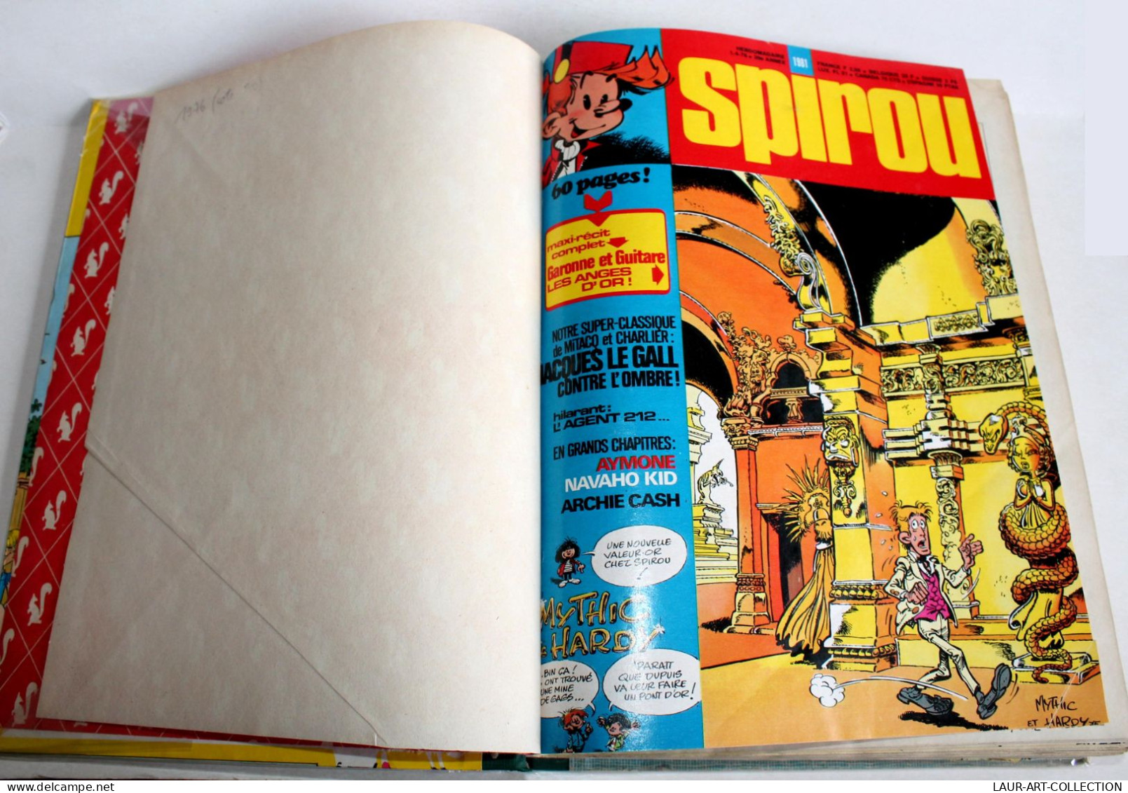 ALBUM DU JOURNAL SPIROU N°141 1976 DUPUIS 676 PAGES BD 25 RECIT 50 GAG ENFANTINA / LIVRE ENFANT JEUNESSE (1803.261) - Spirou Magazine