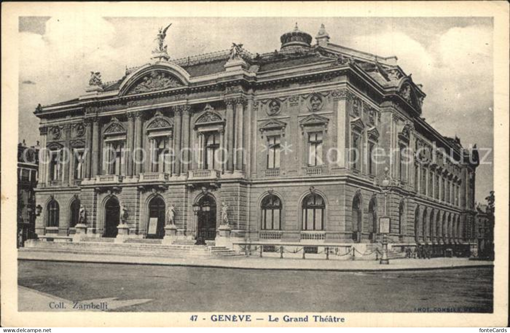 12472177 Geneve GE Le Grand Thèàtre Geneve - Andere & Zonder Classificatie