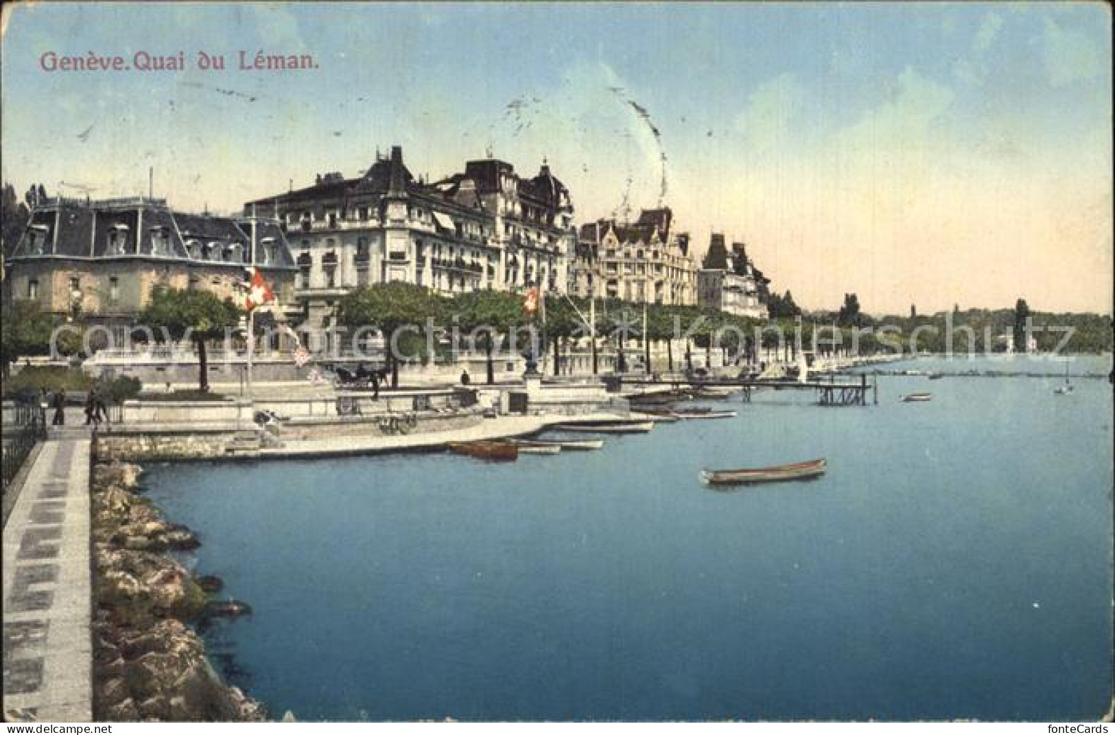 12472167 Geneve GE Quai Du Lèman Geneve - Andere & Zonder Classificatie