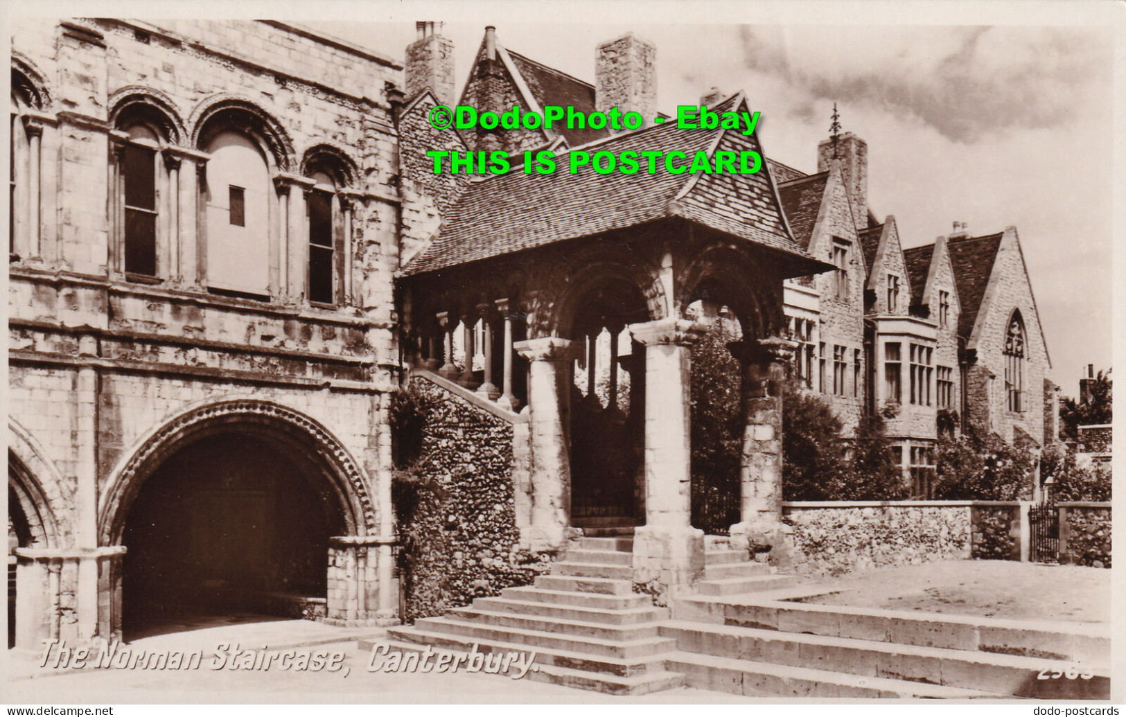 R385344 The Norman Staircase Canterbury. 2563. English Series. Photo Precision - World