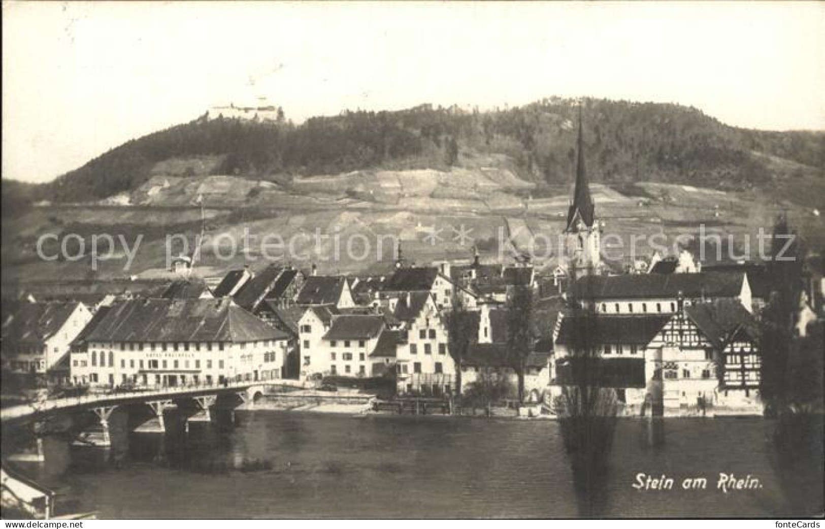 12471157 Stein Rhein Stadtansicht Stein Am Rhein - Altri & Non Classificati