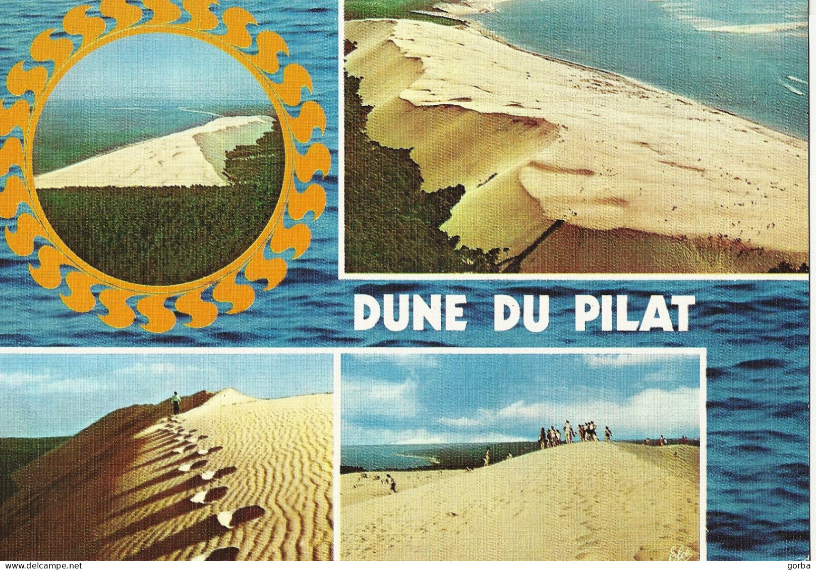 *CPM - 33 - PYLA SUR MER - Dune Du Pilat - Multivue - Andere & Zonder Classificatie