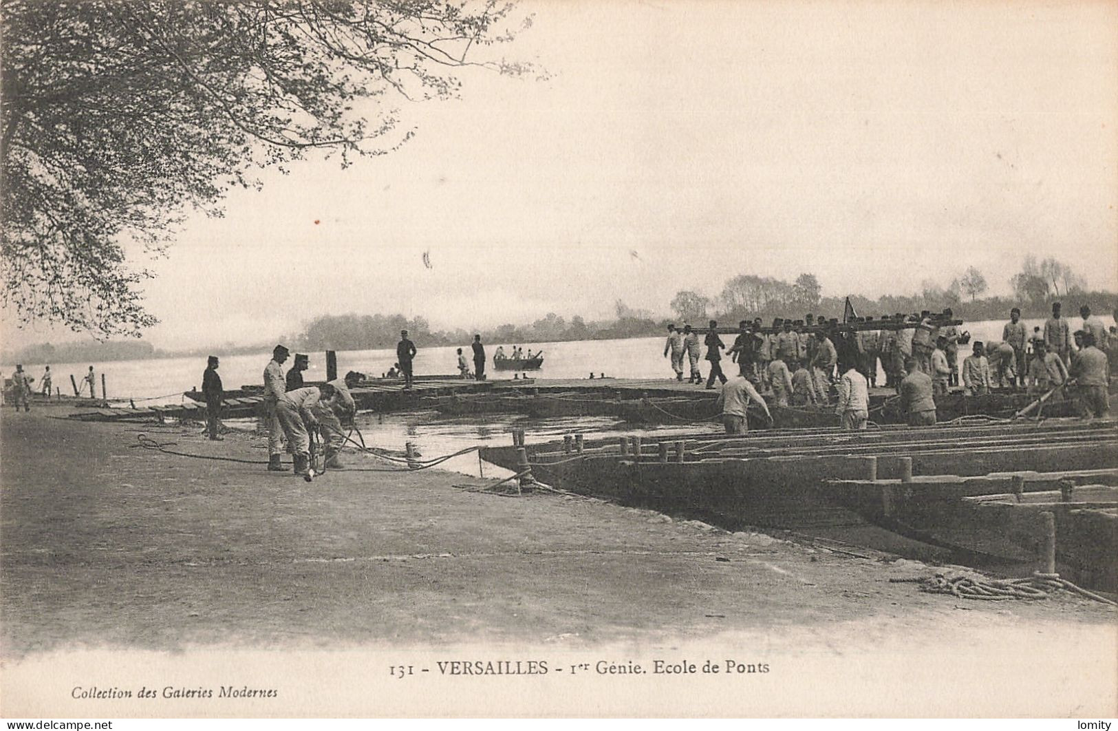 & 78 Versailles Militaire Régiment Du 1er Génie école De Ponts CPA - Versailles