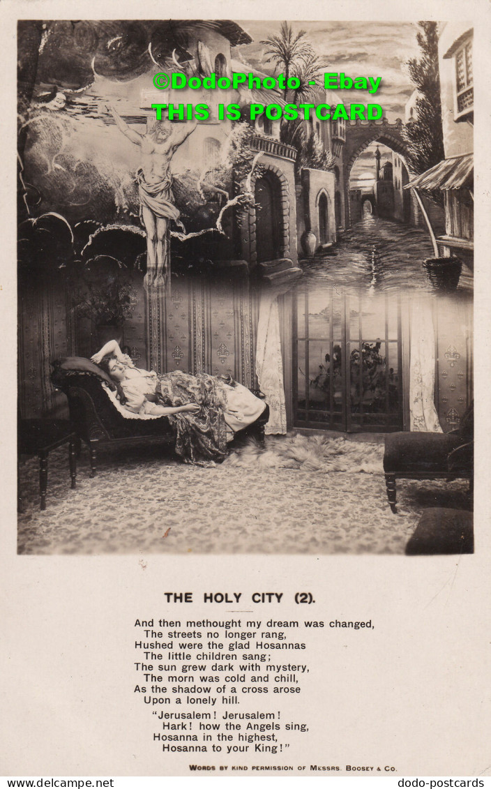 R385485 The Holy City. 2. Words By Kind Permission Of Messrs. Boosey And Co. Bam - World