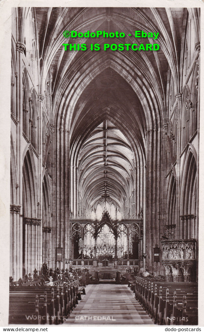 R385373 Worcester Cathedral. No. 1145. Bamforth And Co. 1914 - World