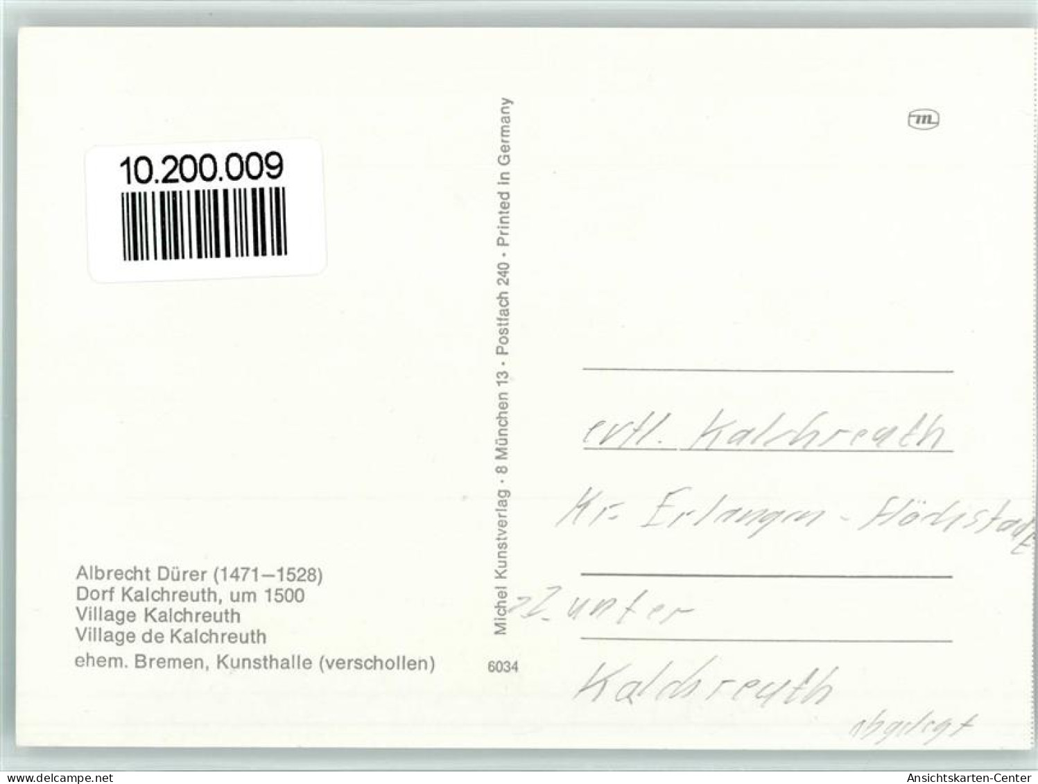 10200009 - Kalchreuth - Sonstige & Ohne Zuordnung