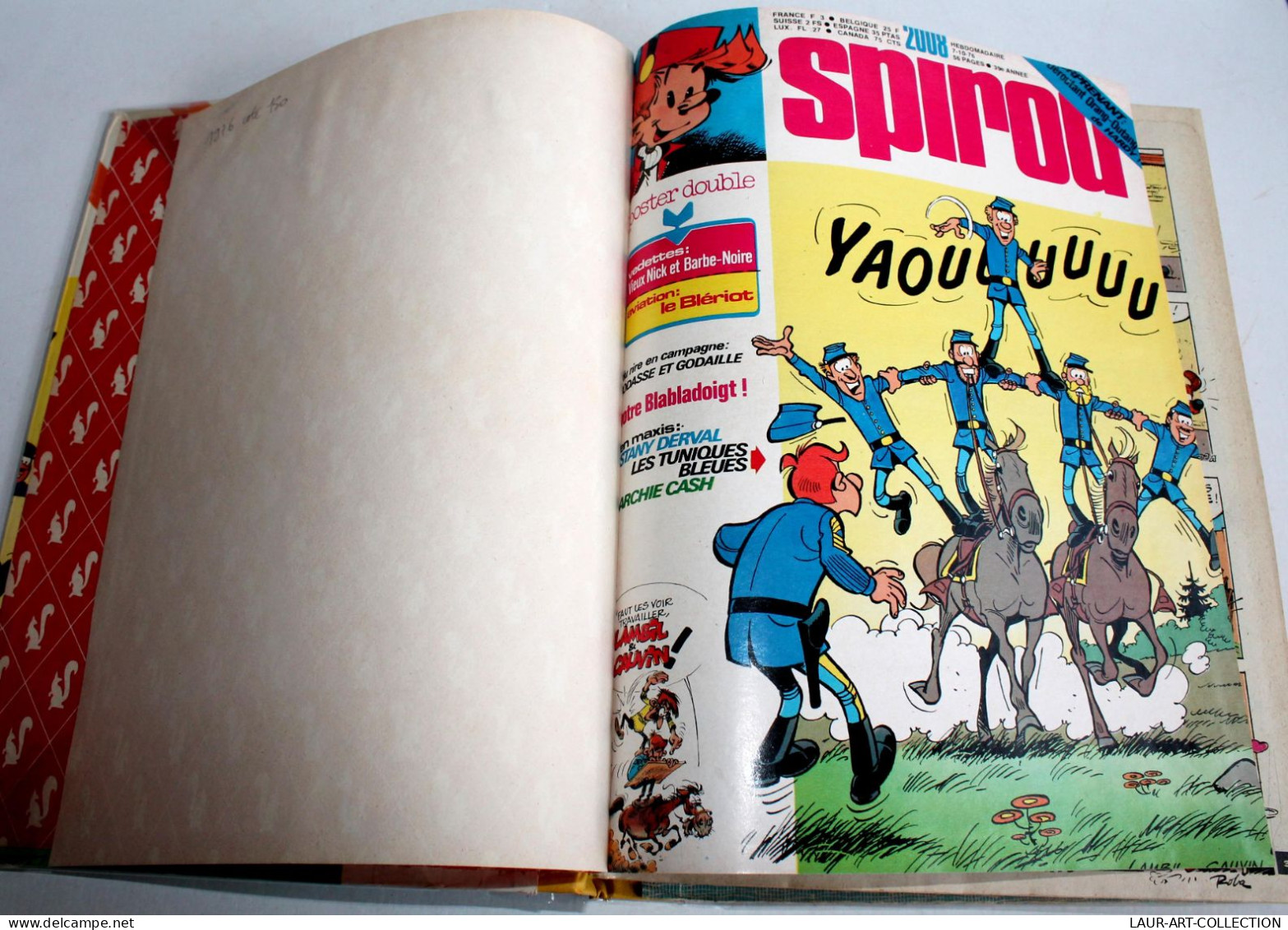 ALBUM DU JOURNAL SPIROU N°143 1976 DUPUIS 724p BANDE DESSINÉE 40 RECIT ENFANTINA / LIVRE ENFANT JEUNESSE (1803.262) - Spirou Magazine