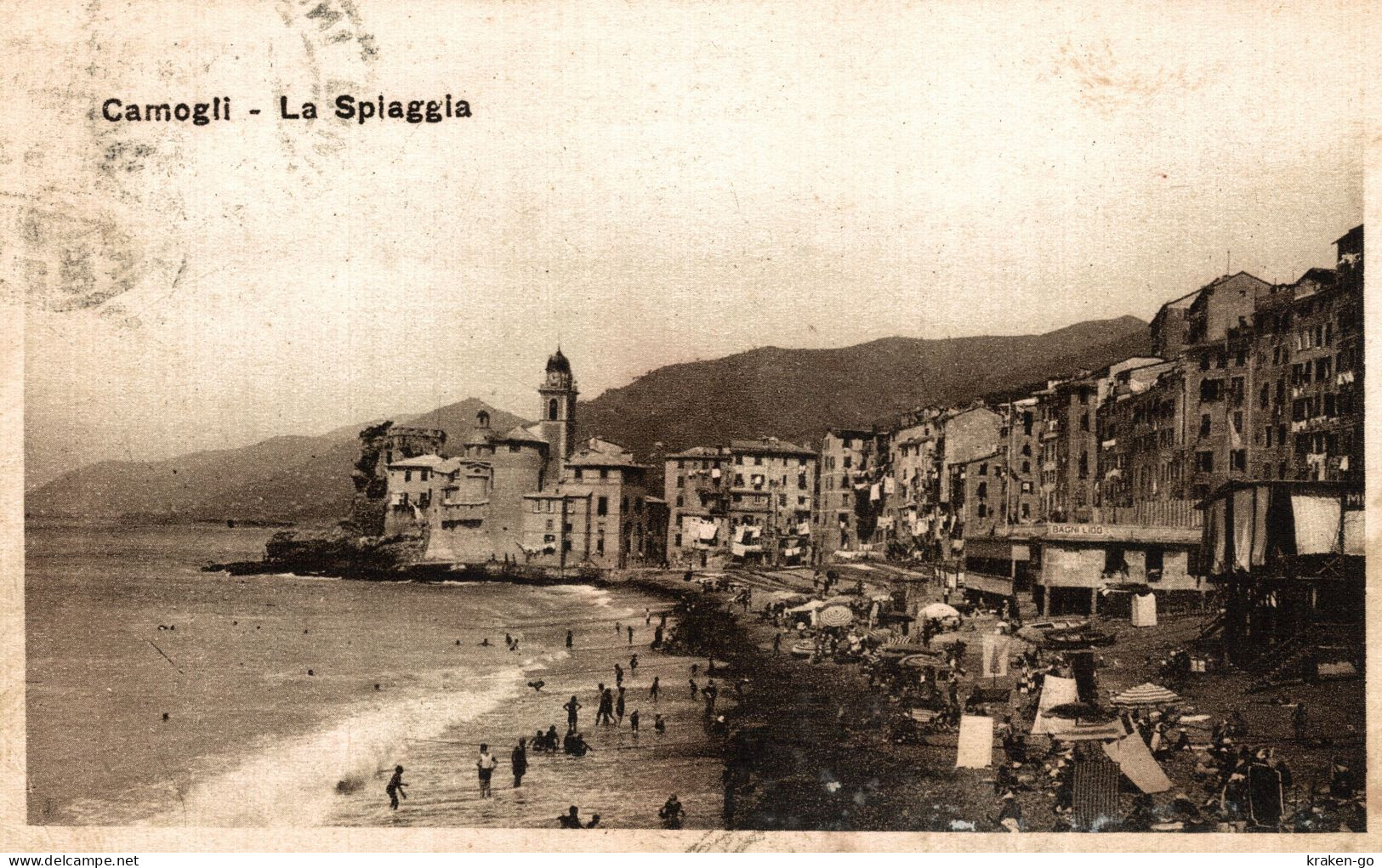 CAMOGLI, Genova - La Spiaggia - VG - #039 - Sonstige & Ohne Zuordnung