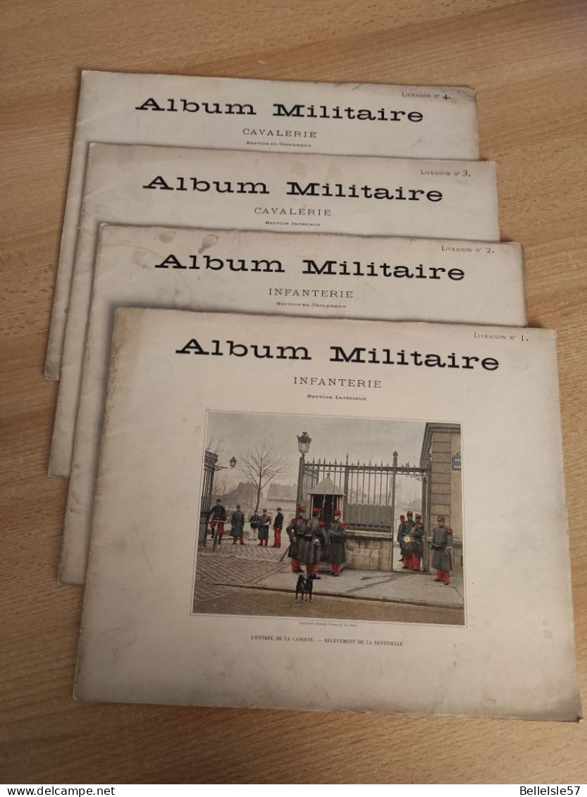 Anniversaire De La Grande Guerre - ALBUM Militaire - Années1890 - Other & Unclassified