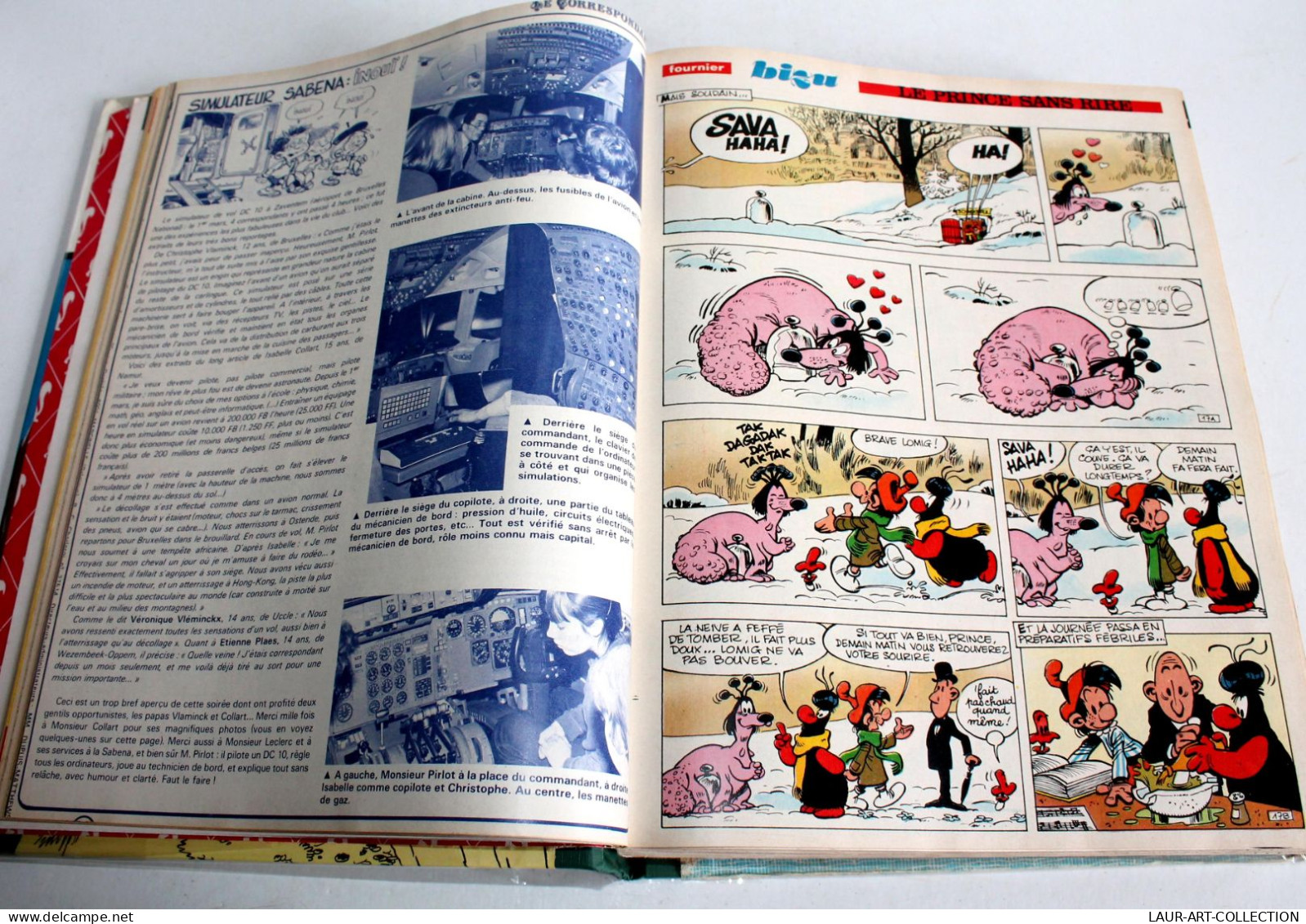 ALBUM DU JOURNAL SPIROU N°165 1982 DUPUIS 676p BANDE DESSINÉE + RECITS ENFANTINA / LIVRE ENFANT JEUNESSE (1803.266) - Spirou Magazine