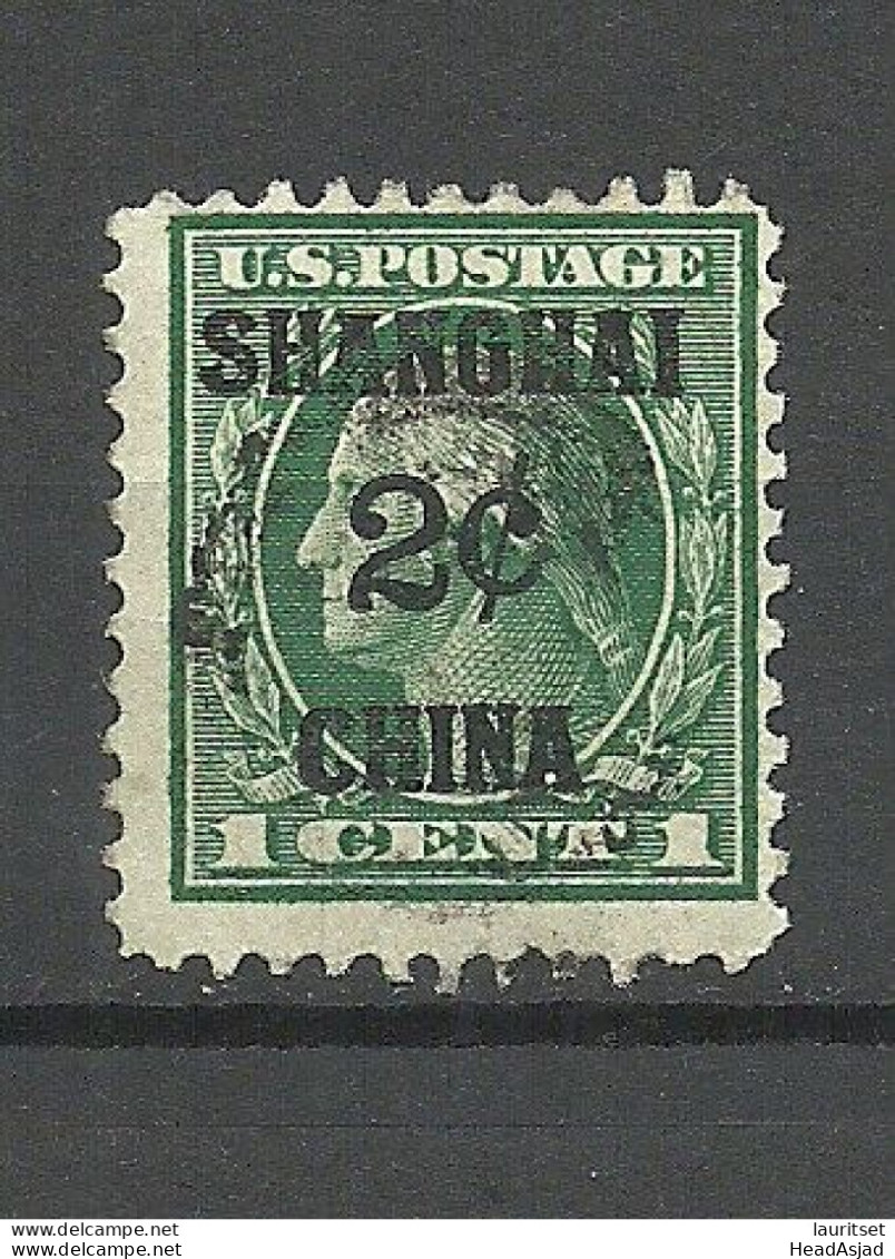 USA Post In China Chine Shanghai 1919 Michel 1 O - China (Sjanghai)