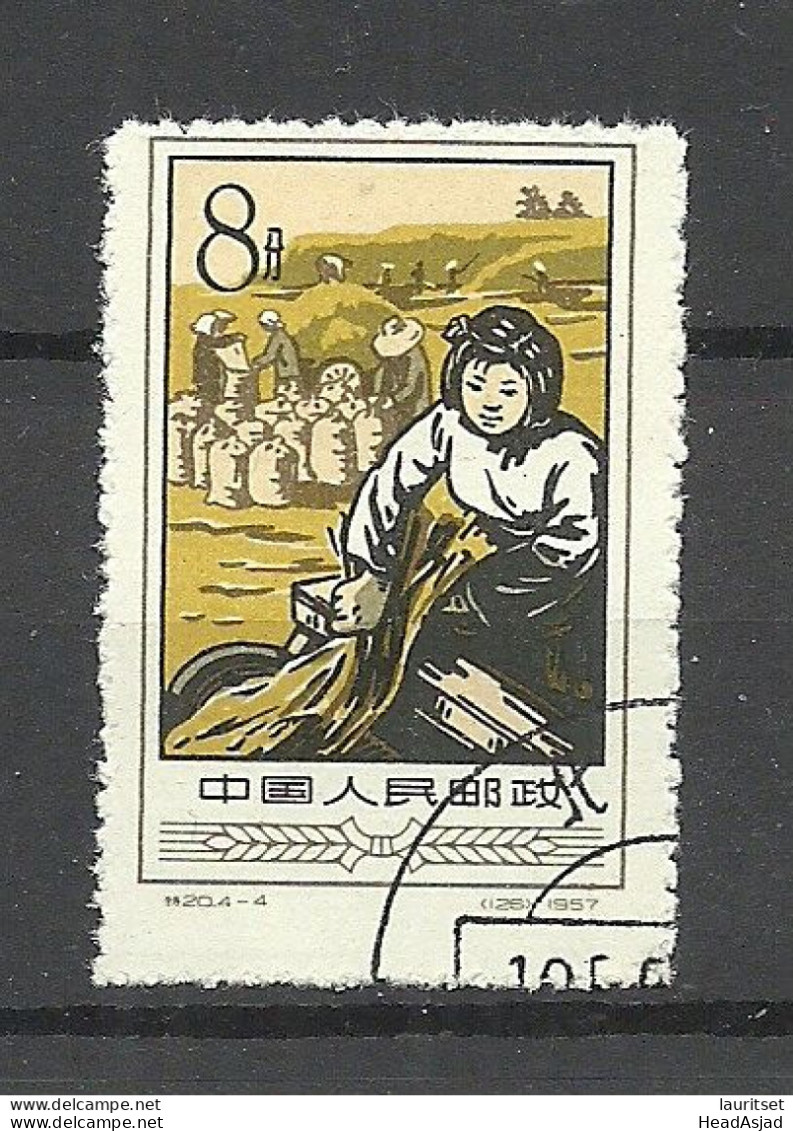 CHINA 1957 Michel 361 O - Gebruikt