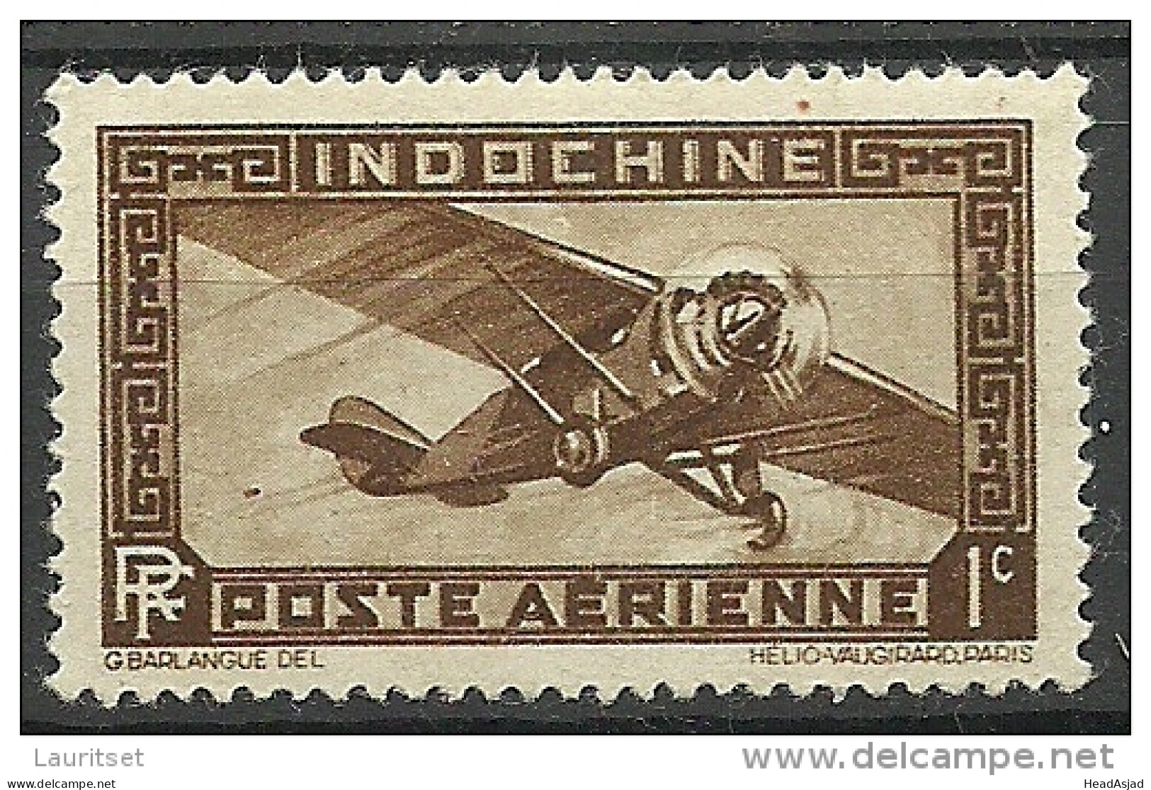 France INDO-CHINA Michel 184 * Flugzeug Air Plane - Avions
