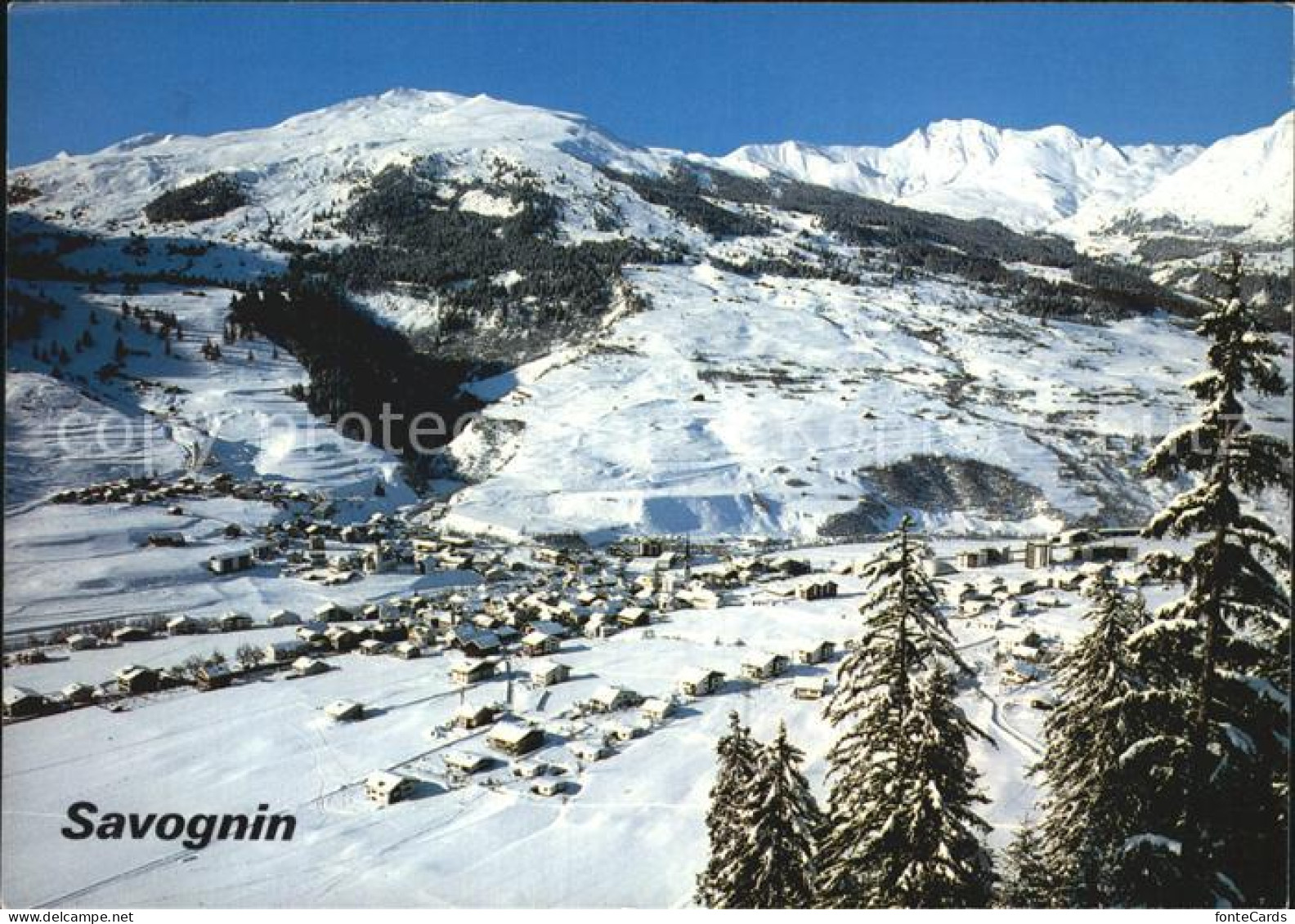 12457967 Savognin Skigebiet Piz Martegnas  Savognin - Autres & Non Classés
