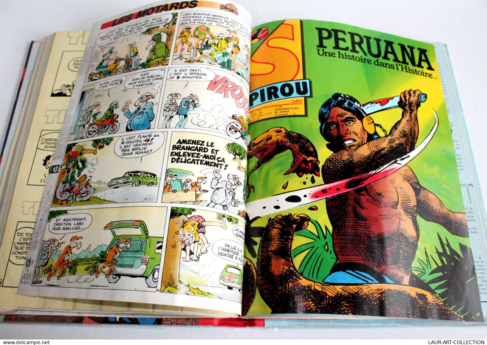 ALBUM DU JOURNAL SPIROU N°182 1985-86 DUPUIS 520p BANDE DESSINÉE RECIT ENFANTINA / LIVRE ENFANT JEUNESSE (1803.268) - Spirou Magazine