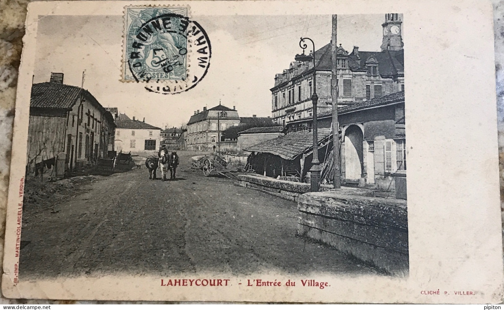 Laheycourt L'entrée Du Village - Sonstige & Ohne Zuordnung
