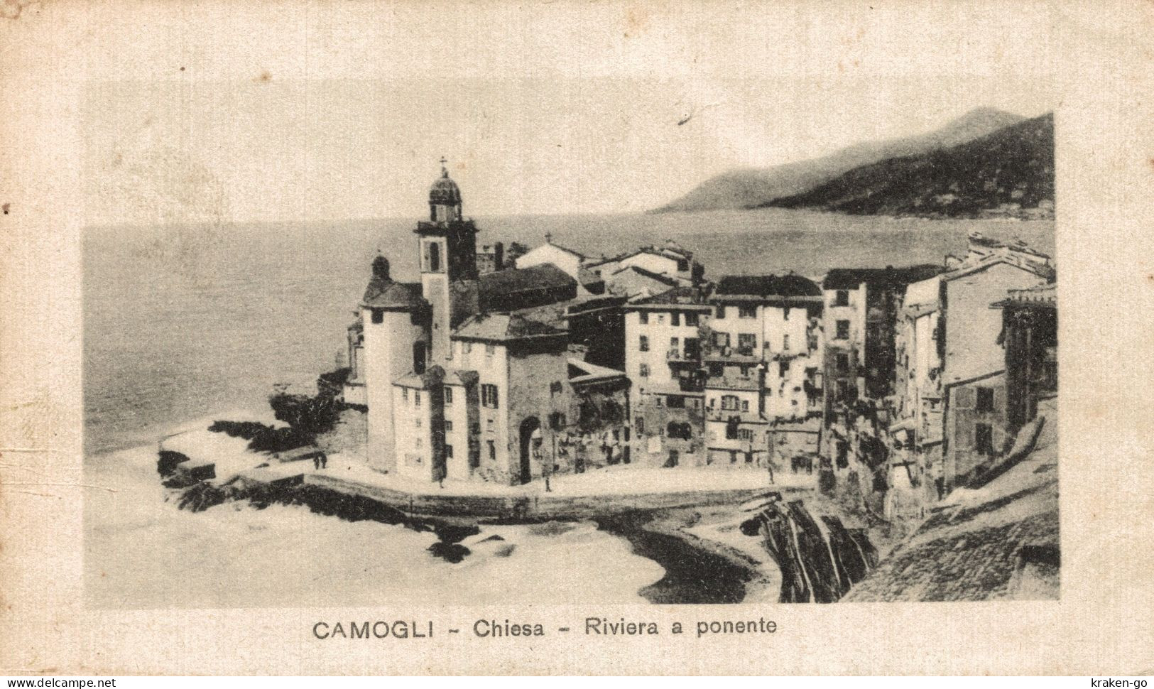 CAMOGLI, Genova - Chiesa E Porto - NV - #041 - RIFILATA!!! - Otros & Sin Clasificación