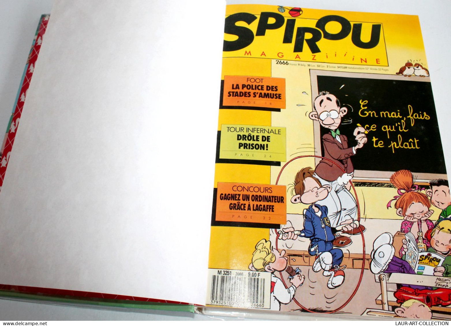 ALBUM DU JOURNAL SPIROU N°200 1989 DUPUIS 700p BANDE DESSINÉE + RECITS ENFANTINA / LIVRE ENFANT JEUNESSE (1803.269) - Spirou Magazine