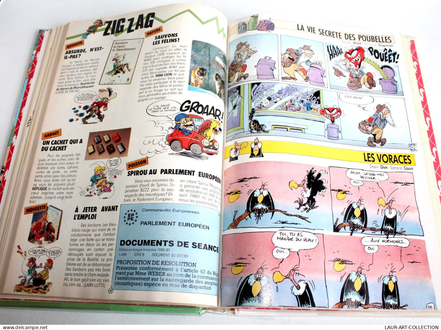 ALBUM DU JOURNAL SPIROU N°200 1989 DUPUIS 700p BANDE DESSINÉE + RECITS ENFANTINA / LIVRE ENFANT JEUNESSE (1803.269) - Spirou Magazine