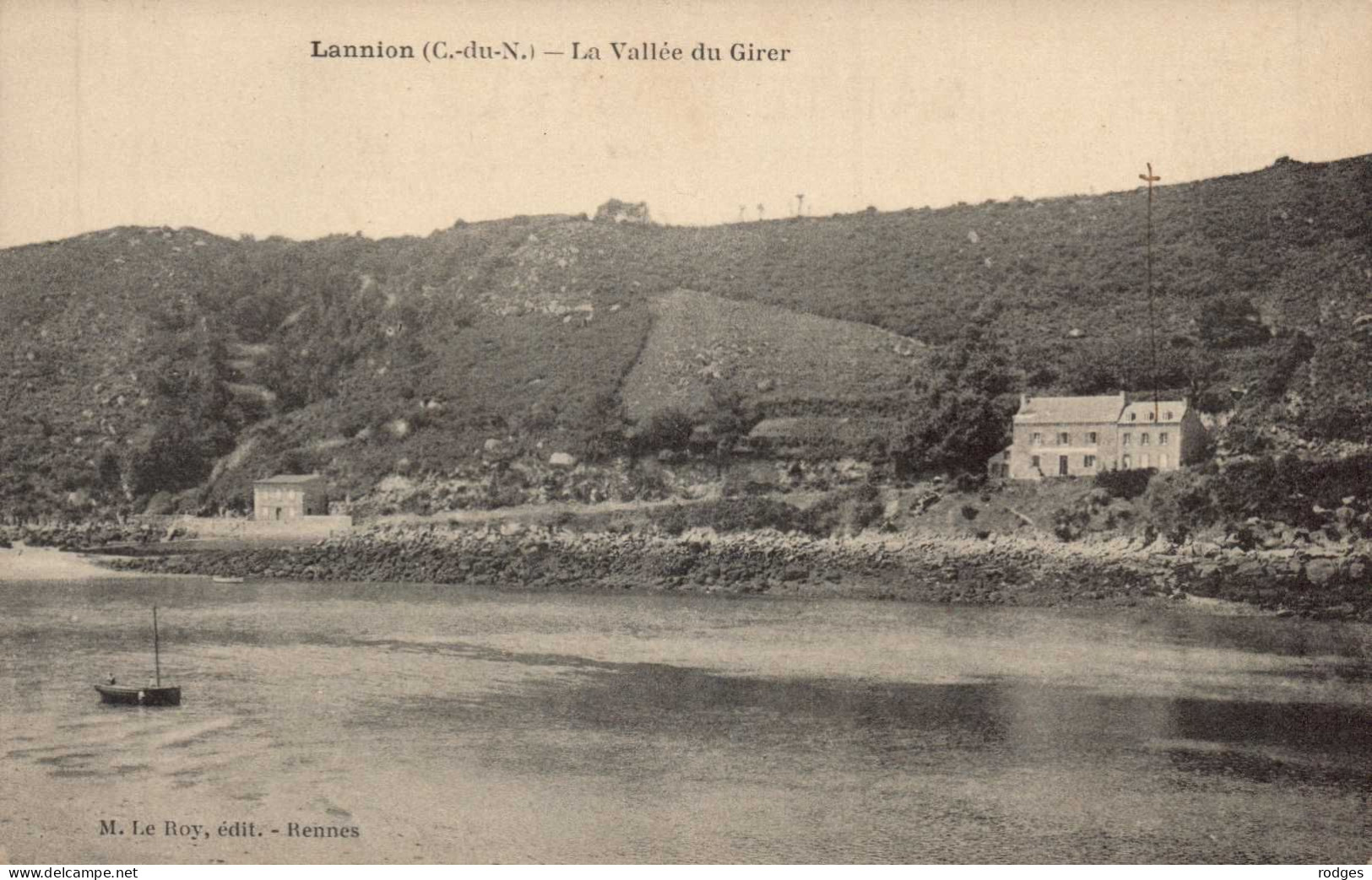 22 , Cpa  LANNION , La Vallée De Girer (15035.V.24) - Lannion