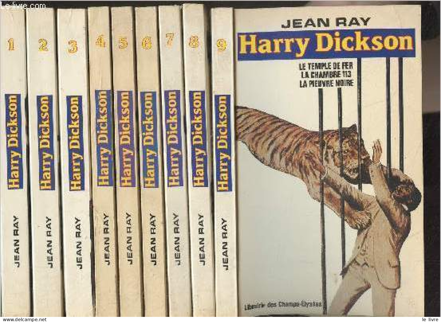 Harry Dickson - 9 Tomes - - Ray Jean - 0 - Autres & Non Classés
