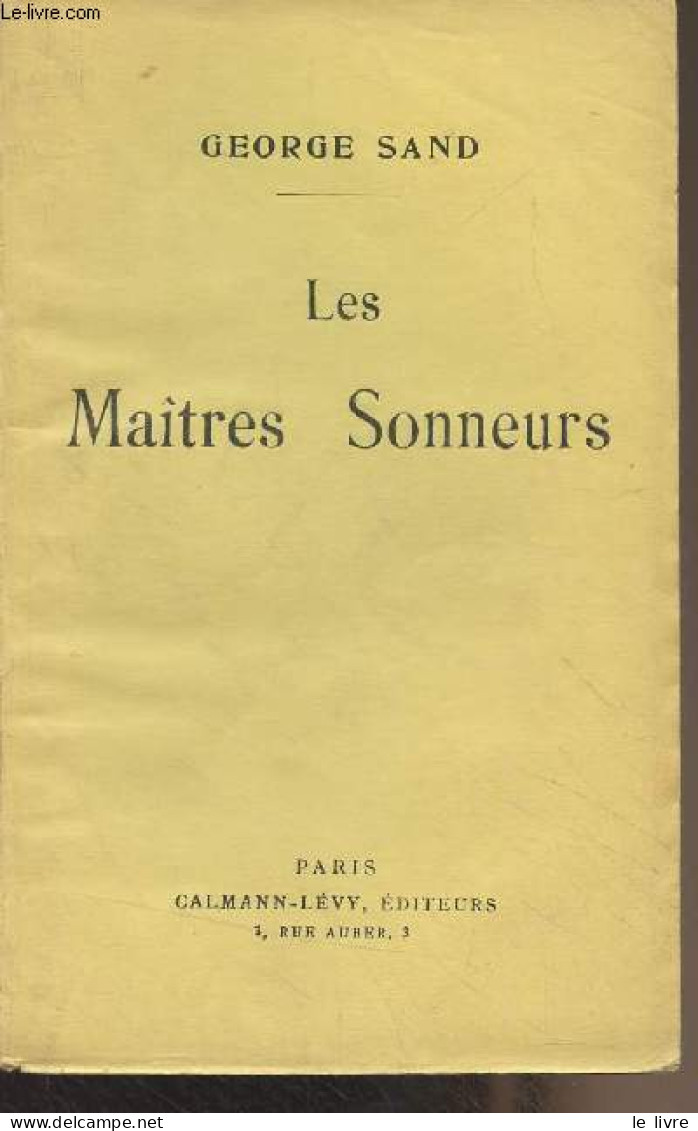 Les Maîtres Sonneurs - Sand George - 0 - Andere & Zonder Classificatie