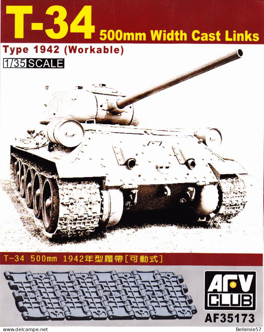 Char russe T34/76 avec intérieur détaillé - AFV Club - 1/35