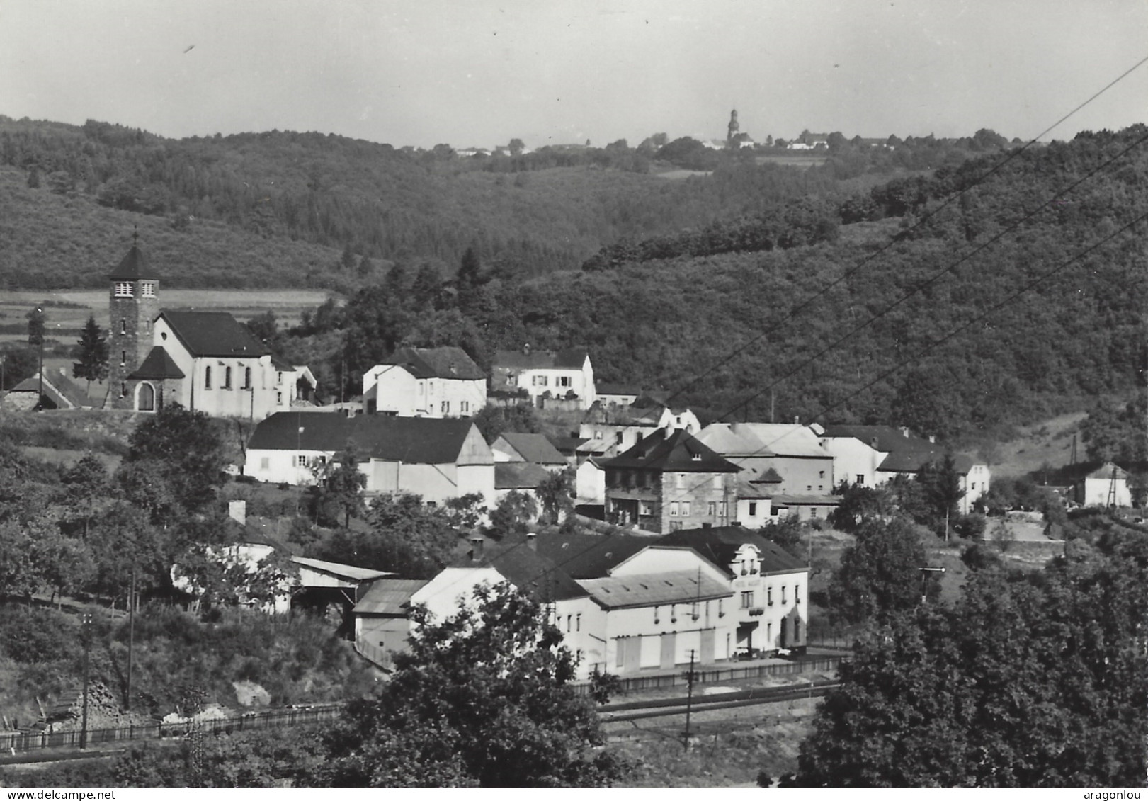 Luxembourg - Luxemburg - DRAUFFELT / KISCHPELT  -  HÔTEL MALGET  -  Photo Véritable  ( Carte Vierge )  P. Kraus , Luxbg - Altri & Non Classificati