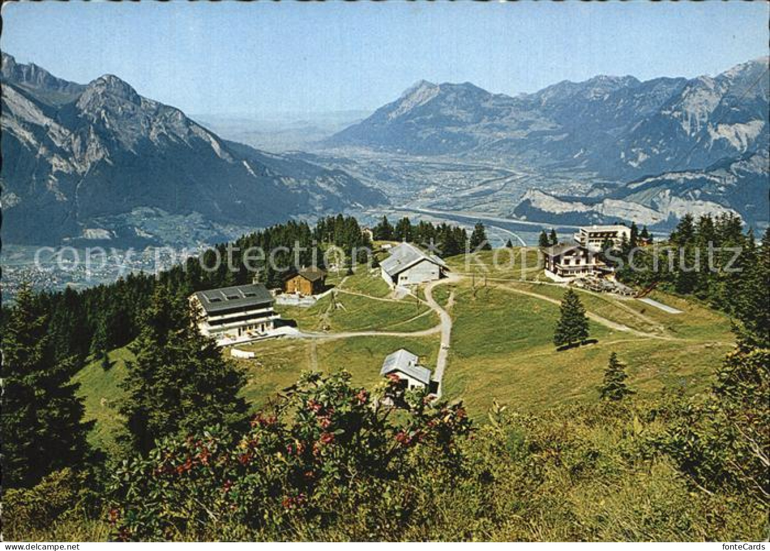12434307 Wangs Pizol Hotels Alpina Furt Graue Hoerner Und Valeis Alpenpanorama W - Sonstige & Ohne Zuordnung