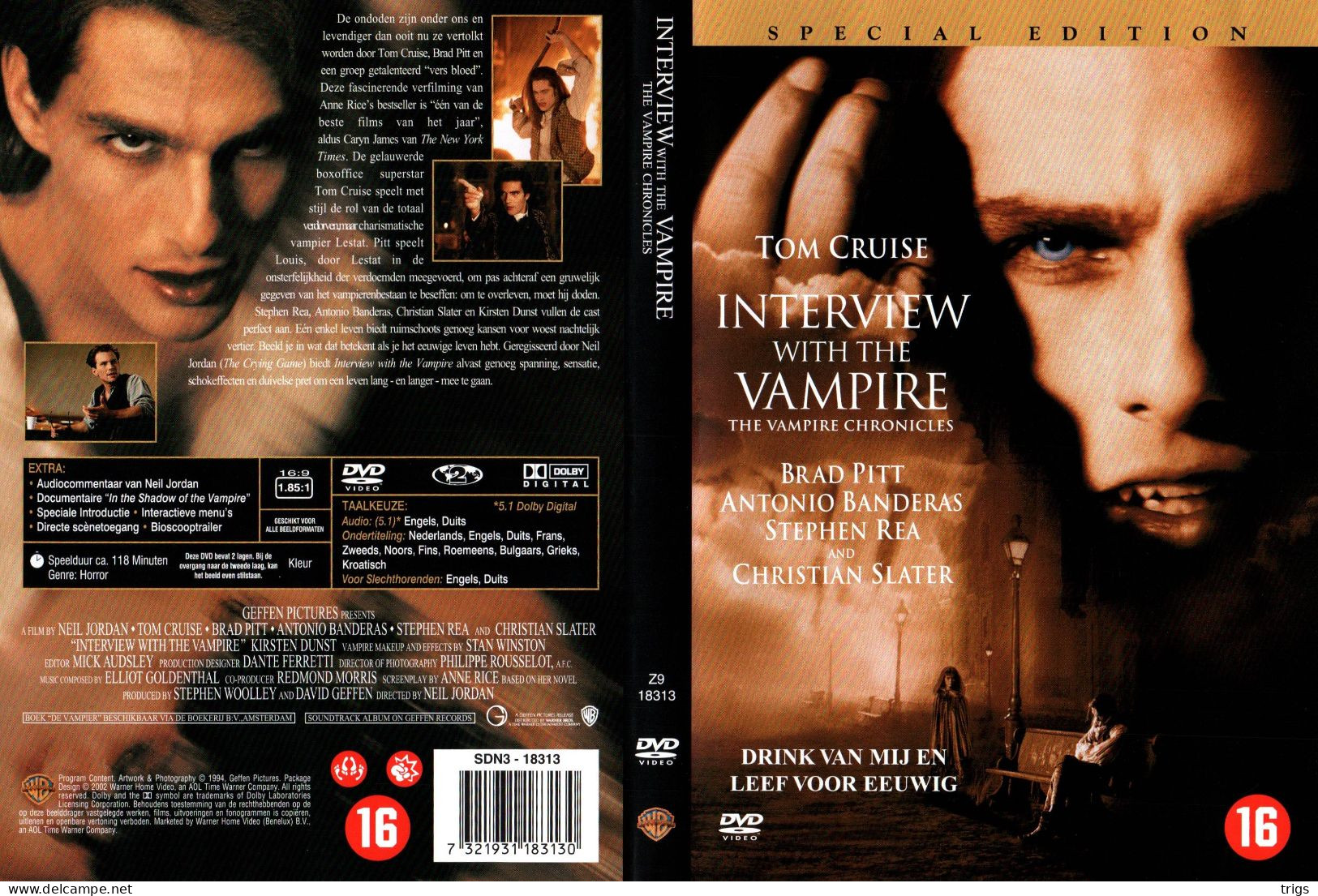 DVD - Interview With The Vampire: The Vampire Chronicles - Horreur